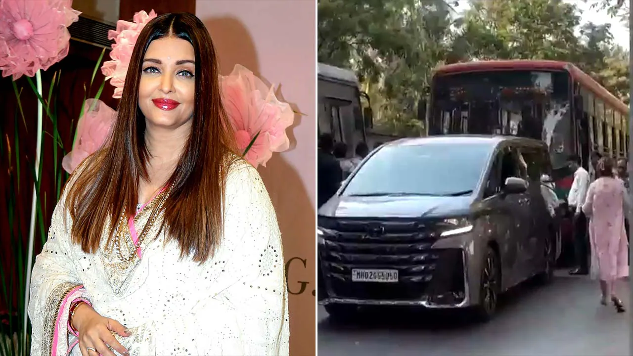 Aishwarya Rai: मुंबई में ऐश्वर्या राय बच्चन की कार को बस ने मारी टक्कर, कोई हताहत नहीं